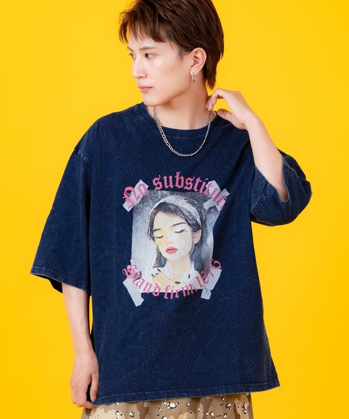 improves(インプローブス)の「アソート ケミカル 半袖Tシャツ(Tシャツ/カットソー・メンズ・ネイビー系6/ブルー系その他/レッド系その他2/ブラック系その他/ブラック系5/ブラック系4/ブラック系3/ブラック系2/ブラック系1/ブラック系/ネイビー系5/ネイビー系4/ネイビー系3/ネイビー系2/ネイビー系1/ブラック系その他2/ネイビー/ブラック/ブラック系8/ブラック系7/ブラック系6/ワイン系7/ワイン系/ネイビー系8・MEDIUM/SMALL/X-LARGE/LARGE)」の21枚目の写真