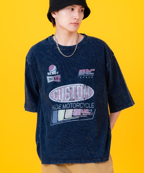 improves(インプローブス)の「アソート ケミカル 半袖Tシャツ(Tシャツ/カットソー・メンズ・ネイビー系6/ブルー系その他/レッド系その他2/ブラック系その他/ブラック系5/ブラック系4/ブラック系3/ブラック系2/ブラック系1/ブラック系/ネイビー系5/ネイビー系4/ネイビー系3/ネイビー系2/ネイビー系1/ブラック系その他2/ネイビー/ブラック/ブラック系8/ブラック系7/ブラック系6/ワイン系7/ワイン系/ネイビー系8・MEDIUM/SMALL/X-LARGE/LARGE)」の14枚目の写真