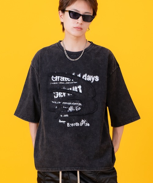 improves(インプローブス)の「アソート ケミカル 半袖Tシャツ(Tシャツ/カットソー・メンズ・ネイビー系6/ブルー系その他/レッド系その他2/ブラック系その他/ブラック系5/ブラック系4/ブラック系3/ブラック系2/ブラック系1/ブラック系/ネイビー系5/ネイビー系4/ネイビー系3/ネイビー系2/ネイビー系1/ブラック系その他2/ネイビー/ブラック/ブラック系8/ブラック系7/ブラック系6/ワイン系7/ワイン系/ネイビー系8・MEDIUM/SMALL/X-LARGE/LARGE)」の3枚目の写真