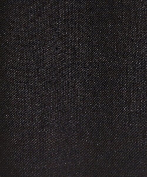 Cutie Blonde（キューティーブロンド）の「【セットアップ可】さらりと軽やかに ダブルジップ麻調ジレ（ベスト・レディース・ブラウン系その他/ブラック・00）」の6枚目の写真