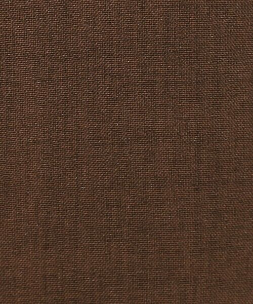 Cutie Blonde（キューティーブロンド）の「【セットアップ可】さらりと軽やかに ダブルジップ麻調ジレ（ベスト・レディース・ブラウン系その他/ブラック・00）」の10枚目の写真