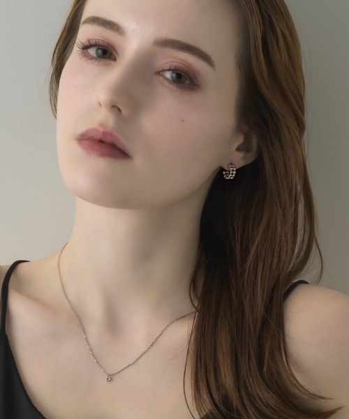 muku(ムク)の「PIERCE/BALL DOUBLE LINE(ピアス(両耳用)・レディース・ゴールド/シルバー・FREE)」の17枚目の写真