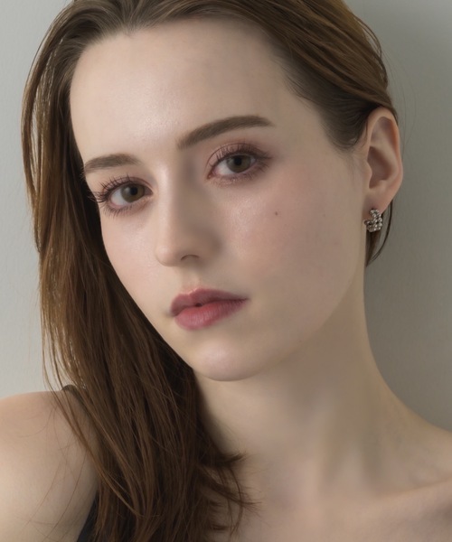 muku(ムク)の「PIERCE/BALL DOUBLE LINE(ピアス(両耳用)・レディース・ゴールド/シルバー・FREE)」の9枚目の写真