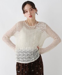 RAGEBLUE | パッチワークレーストップス(Tシャツ/カットソー)