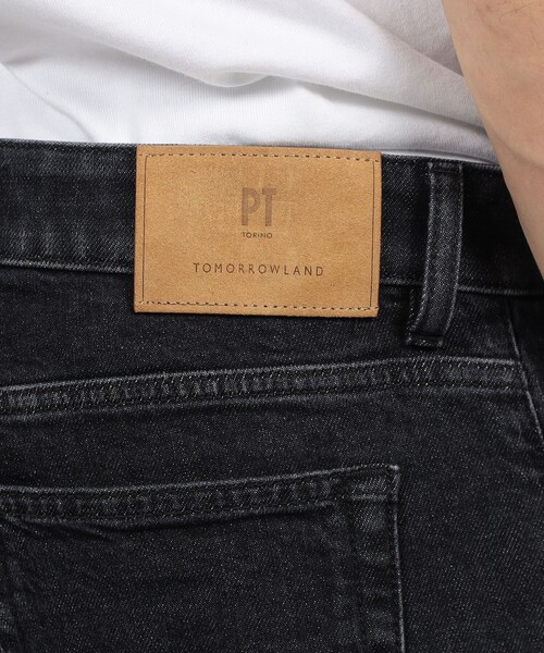 PT TORINO（ピーティートリノ）の「【別注】PT TORINO ストレッチデニム 5ポケットパンツ（デニムパンツ・メンズ・ブラック・34/33/32/31/30/29/28）」の7枚目の写真