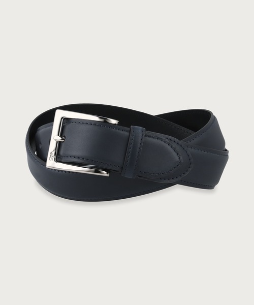 POLO RALPH LAUREN（ポロ ラルフ ローレン）の「バケッタレザー 35mm メンズベルト（ベルト・メンズ・ブラック/ライトブラウン/ネイビー/ダークブラウン・FREE）」の4枚目の写真