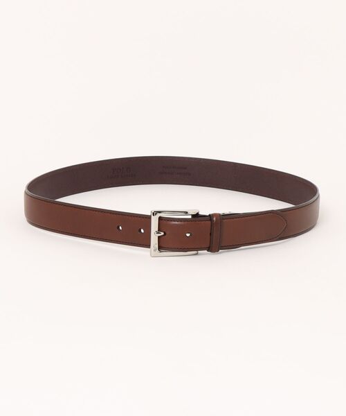 POLO RALPH LAUREN（ポロ ラルフ ローレン）の「バケッタレザー 35mm メンズベルト（ベルト・メンズ・ブラック/ライトブラウン/ネイビー/ダークブラウン・FREE）」の8枚目の写真