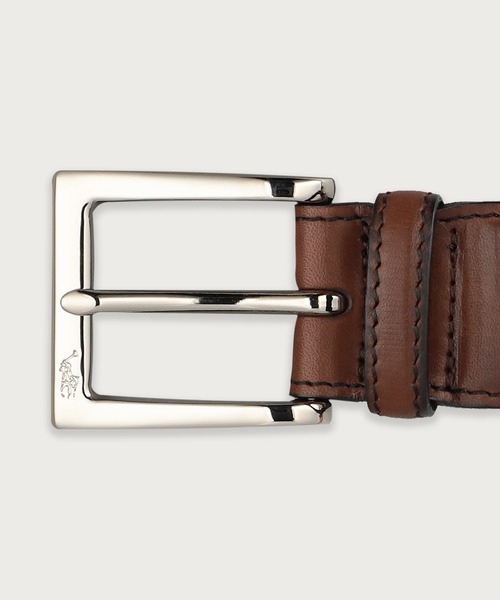 POLO RALPH LAUREN（ポロ ラルフ ローレン）の「バケッタレザー 35mm メンズベルト（ベルト・メンズ・ブラック/ライトブラウン/ネイビー/ダークブラウン・FREE）」の18枚目の写真
