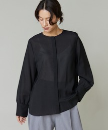 I.T.'S international | シアーノーカラーブラウス(シャツ/ブラウス)