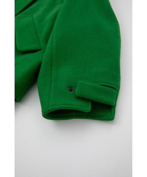 ENFOLD（エンフォルド）の「ダブルメルトン スタジャン（スタジャン・レディース・グリーン・38）」の13枚目の写真