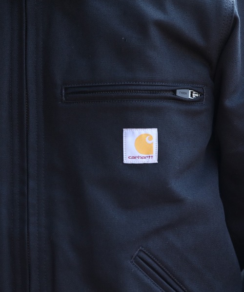 Carhartt（カーハート）の「Carhartt ダックデトロイトジャケット（カバーオール・メンズ・ブラウン/ブラック・LARGE/SMALL/X-LARGE/MEDIUM/XX-LARGE）」の20枚目の写真