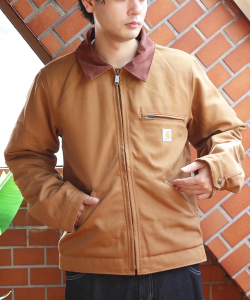 Carhartt デトロイトジャケット　カバーオール　数回着用のみ セール】Carhartt ダックデトロイトジャケット（カバーオール