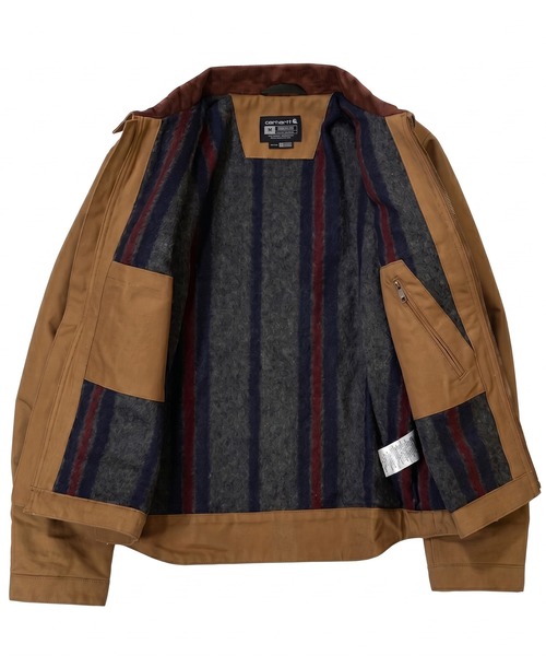 Carhartt(カーハート)の「Carhartt ダックデトロイトジャケット(カバーオール・メンズ・ブラウン/ブラック・LARGE/SMALL/X-LARGE/MEDIUM/XX-LARGE)」の12枚目の写真