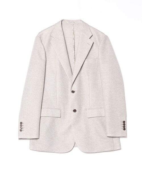 Perfect Suit FActory(パーフェクトスーツファクトリー)の「高通気レノクロスカラミ織ジャケット(テーラードジャケット・メンズ・サックスブルー/ベージュ・L/LL/M)」の1枚目の写真