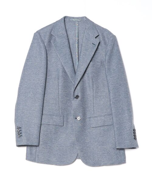 Perfect Suit FActory(パーフェクトスーツファクトリー)の「高通気レノクロスカラミ織ジャケット(テーラードジャケット・メンズ・サックスブルー/ベージュ・L/LL/M)」の2枚目の写真