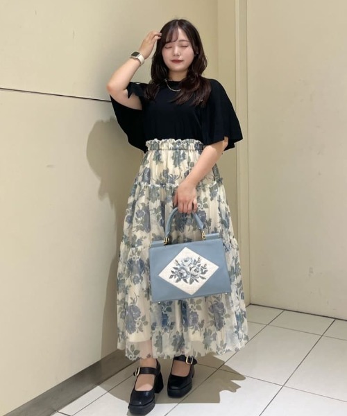 an another angelus（アンアナザーアンジェラス）の「チェーン付きダブル釦2wayケープニット（ニット/セーター・レディース・ライトベージュ/ブラック/ワインレッド・FREE）」の22枚目の写真