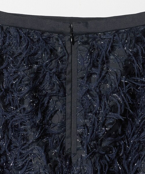 UNITED ARROWS(ユナイテッドアローズ)の「ヘアリー ラメ カットジャガード タイト スカート(スカート・レディース・ブラック/ネイビー・36/38)」の18枚目の写真
