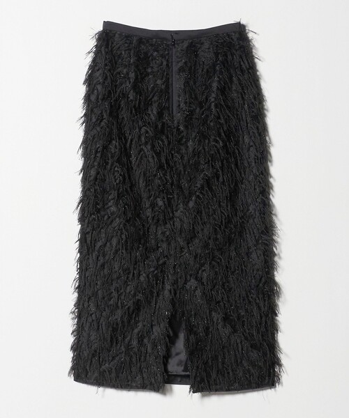 UNITED ARROWS(ユナイテッドアローズ)の「ヘアリー ラメ カットジャガード タイト スカート(スカート・レディース・ブラック/ネイビー・36/38)」の21枚目の写真