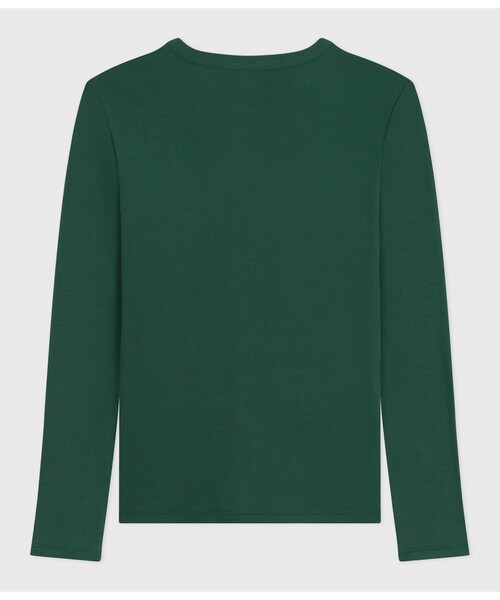 PETIT BATEAU(プチバトー)の「長袖Tシャツ(Tシャツ/カットソー・レディース・レッド/グリーン/ライトピンク・XX-SMALL/X-SMALL/SMALL/MEDIUM)」の6枚目の写真