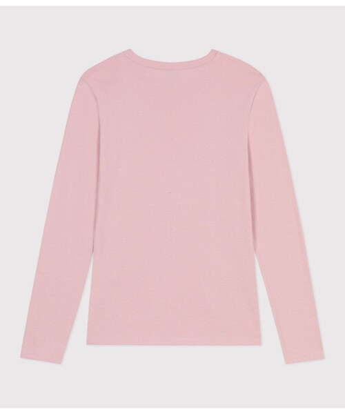PETIT BATEAU(プチバトー)の「長袖Tシャツ(Tシャツ/カットソー・レディース・レッド/グリーン/ライトピンク・XX-SMALL/X-SMALL/SMALL/MEDIUM)」の8枚目の写真