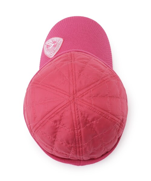 adabat(アダバット)の「キルティング防寒キャップ(キャップ・レディース・ピンク系/ホワイト系/ブラック・00)」の6枚目の写真