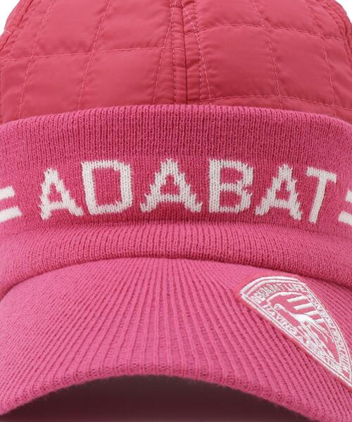 adabat(アダバット)の「キルティング防寒キャップ(キャップ・レディース・ピンク系/ホワイト系/ブラック・00)」の8枚目の写真