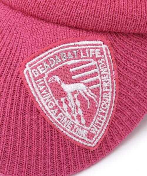 adabat(アダバット)の「キルティング防寒キャップ(キャップ・レディース・ピンク系/ホワイト系/ブラック・00)」の9枚目の写真