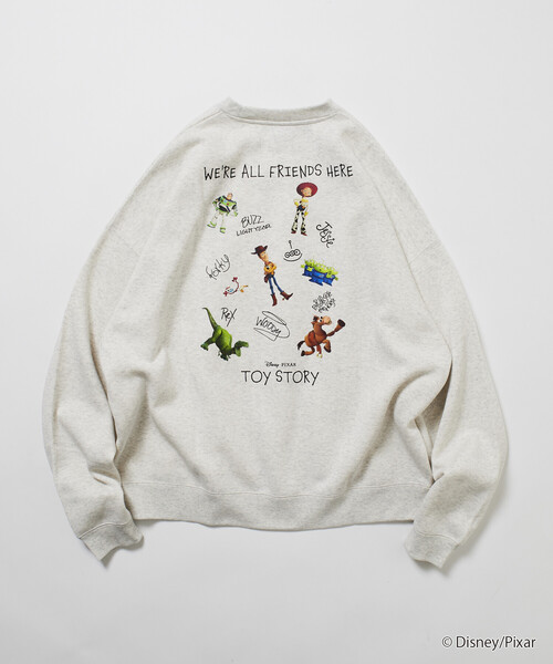 セール】限定展開 TOY STORY/トイ・ストーリー / 別注 バックプリント