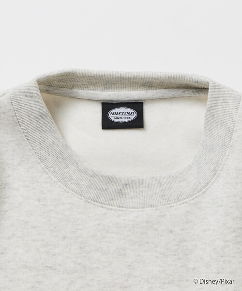 FREAK'S STORE（フリークスストア）の「限定展開 TOY STORY/トイ・ストーリー / 別注 バックプリント クルーネックスウェット / RANDOM（スウェット・メンズ・ピンク/ネイビー/アッシュグレー/ブラック・LARGE/MEDIUM/SMALL）」の10枚目の写真