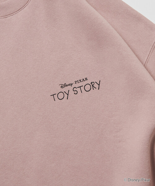 FREAK'S STORE（フリークスストア）の「限定展開 TOY STORY/トイ・ストーリー / 別注 バックプリント クルーネックスウェット / RANDOM（スウェット・メンズ・ピンク/ネイビー/アッシュグレー/ブラック・LARGE/MEDIUM/SMALL）」の16枚目の写真