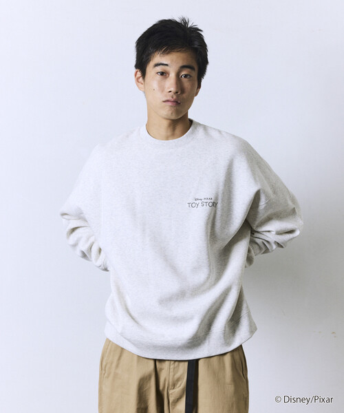 FREAK'S STORE（フリークスストア）の「限定展開 TOY STORY/トイ・ストーリー / 別注 バックプリント クルーネックスウェット / RANDOM（スウェット・メンズ・ピンク/ネイビー/アッシュグレー/ブラック・LARGE/MEDIUM/SMALL）」の22枚目の写真