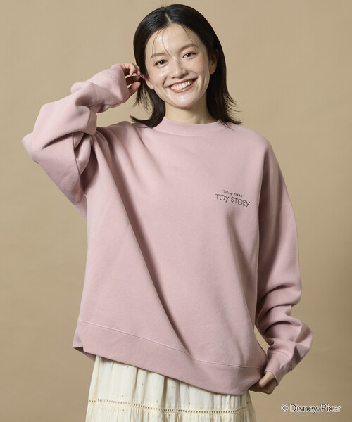 FREAK'S STORE（フリークスストア）の「限定展開 TOY STORY/トイ・ストーリー / 別注 バックプリント クルーネックスウェット / RANDOM（スウェット・メンズ・ピンク/ネイビー/アッシュグレー/ブラック・LARGE/MEDIUM/SMALL）」の14枚目の写真