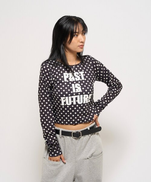 WHO'S WHO gallery(フーズフーギャラリー)の「ロゴパターントップス(Tシャツ/カットソー・レディース・ホワイト/ブラック・FREE)」の21枚目の写真