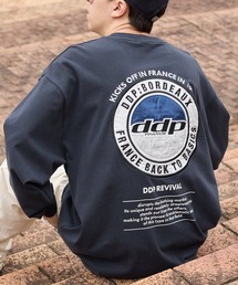 ddp（ディーディーピー）の「DDP/ディーディーピー 別注 サークルロゴ刺繍 ヘビーウェイト ビッグシルエットロンT（Tシャツ/カットソー）」