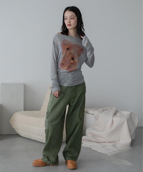 VACANCY(ヴァカンシー)の「デザート風編み上げブーツ(ブーツ・レディース・ブラック/キャメル・LARGE/MEDIUM)」の16枚目の写真