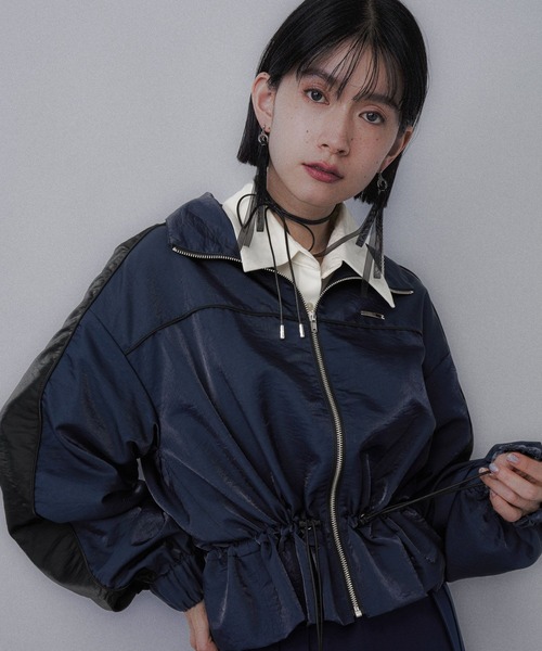 セール】スポーティラインブルゾン(HARE)（ブルゾン）｜HARE