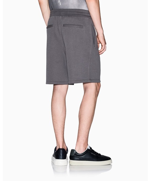 ARMANI EXCHANGE(アルマーニエクスチェンジ)の「【A|X アルマーニ エクスチェンジ】<ZOZO限定>CL ボンデッドピケ ハーフパンツ(その他パンツ・メンズ・チャコールグレー・LARGE/MEDIUM/SMALL/X-LARGE/X-SMALL)」の5枚目の写真