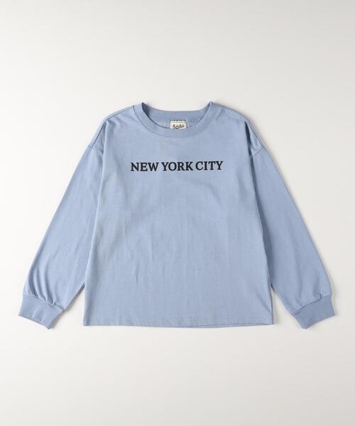 Right-on(ライトオン)の「【Refurbish】ロゴデザイン長袖Tシャツ(Tシャツ/カットソー・キッズ・ブルー/グリーン/オフホワイト/ブラック・130/140/150/160)」の15枚目の写真