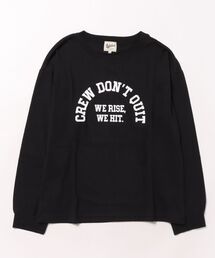 Right-on | 【Refurbish】ロゴデザイン長袖Ｔシャツ(Tシャツ/カットソー)