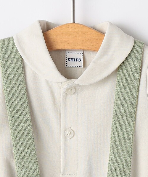 SHIPS(シップス)の「SHIPS KIDS:70~80cm /ニット セット ロンパース(ロンパース・キッズ・グレー/オフホワイト・70/80)」の20枚目の写真