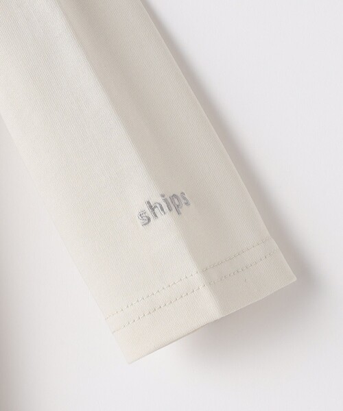 SHIPS(シップス)の「SHIPS KIDS:70~80cm /ニット セット ロンパース(ロンパース・キッズ・グレー/オフホワイト・70/80)」の5枚目の写真