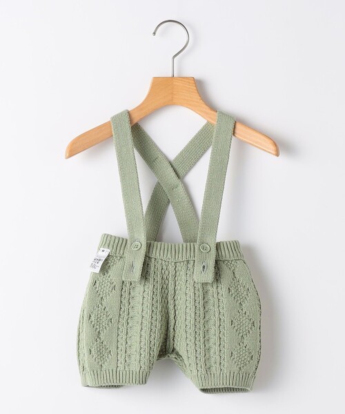 SHIPS(シップス)の「SHIPS KIDS:70~80cm /ニット セット ロンパース(ロンパース・キッズ・グレー/オフホワイト・70/80)」の9枚目の写真