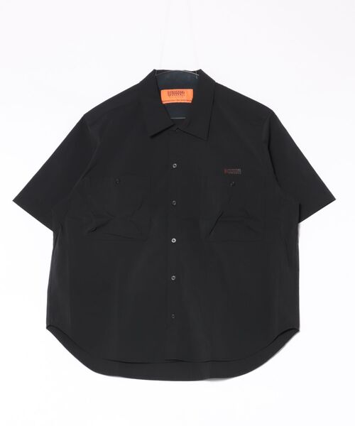 UNIVERSAL OVERALL（ユニバーサルオーバーオール）の「▼UNIVERSAL OVERALL▼FUNCTIONAL SHIRT（シャツ/ブラウス・メンズ・ブラック・LARGE/MEDIUM）」の12枚目の写真