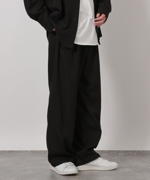 LAKOLE(ラコレ)の「【セットアップ可】シックPEパンツ / 589857(その他パンツ・メンズ・ネイビー/ブラック/グレー・MEDIUM/LARGE/SMALL)」の2枚目の写真