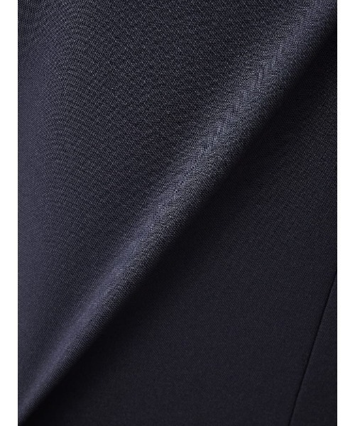Perfect Suit FActory(パーフェクトスーツファクトリー)の「《裾上げ済み/上下セット/洗える》WEB限定セットアップスーツ【utilityモデル】無地 ネイビー(セットアップ・メンズ・ネイビー・S/M/L/LL)」の2枚目の写真