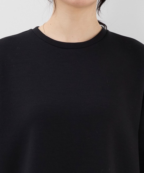 MICA&DEAL（マイカ＆ディール）の「カットドッキングワンピース（ワンピース・レディース・チャコールグレー/ブラック・FREE）」の12枚目の写真