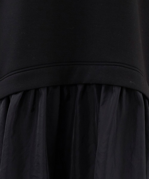 MICA&DEAL（マイカ＆ディール）の「カットドッキングワンピース（ワンピース・レディース・チャコールグレー/ブラック・FREE）」の13枚目の写真