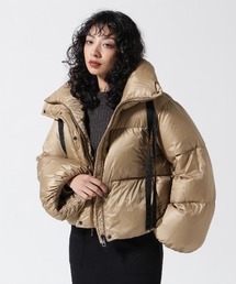 【良品】DUVETICA ダウンジャケット ベージュ デュベティカ 40 L DUVETICA デュベティカ ダウン メンズ 男性用 ジャケット