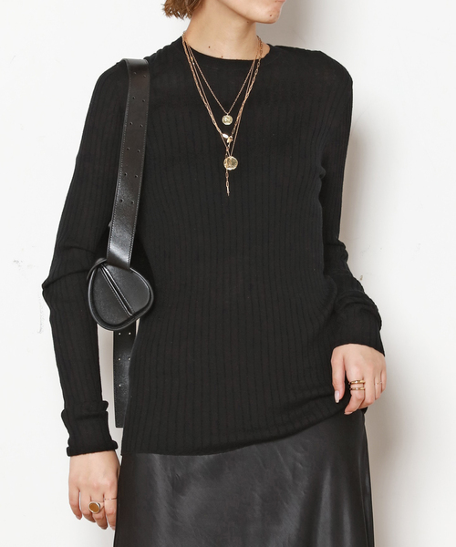 AP STUDIO 2024AW ダブルジップアップニット 超美品 ウール