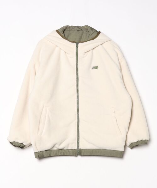 セール】リバーシブルボアジャケット（ブルゾン）｜New Balance